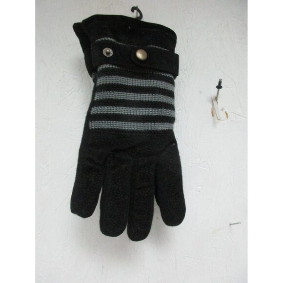 Men's G Man's Synthetic Gloves Black/Gray One Size Fits All New !!! - Picture 1 of 2